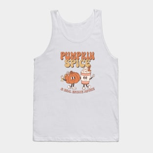 Real Estate Halloween Pumpkin Spice And Real Estate Advice Tank Top